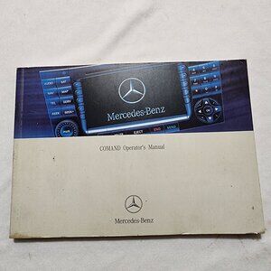 Mercedez Benz W215 S350 2004 Comand Operator's Manual